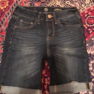 Jean shorts